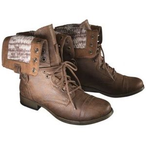 Mossimo Khloe brown fold-down boot by Target